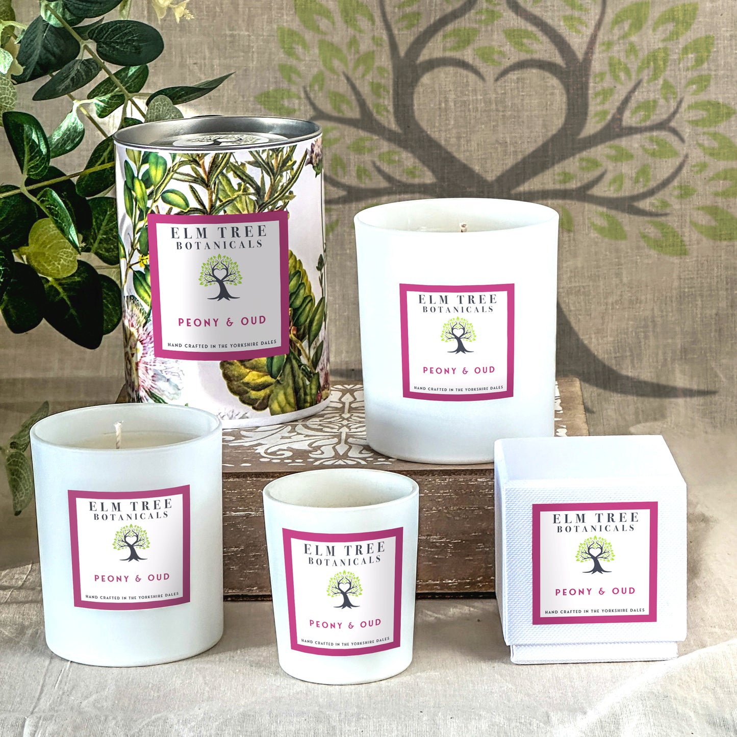 PEONY & OUD CANDLE