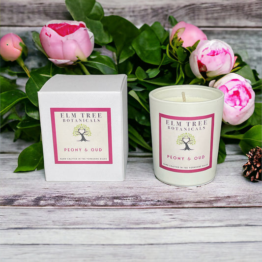 PEONY & OUD CANDLE