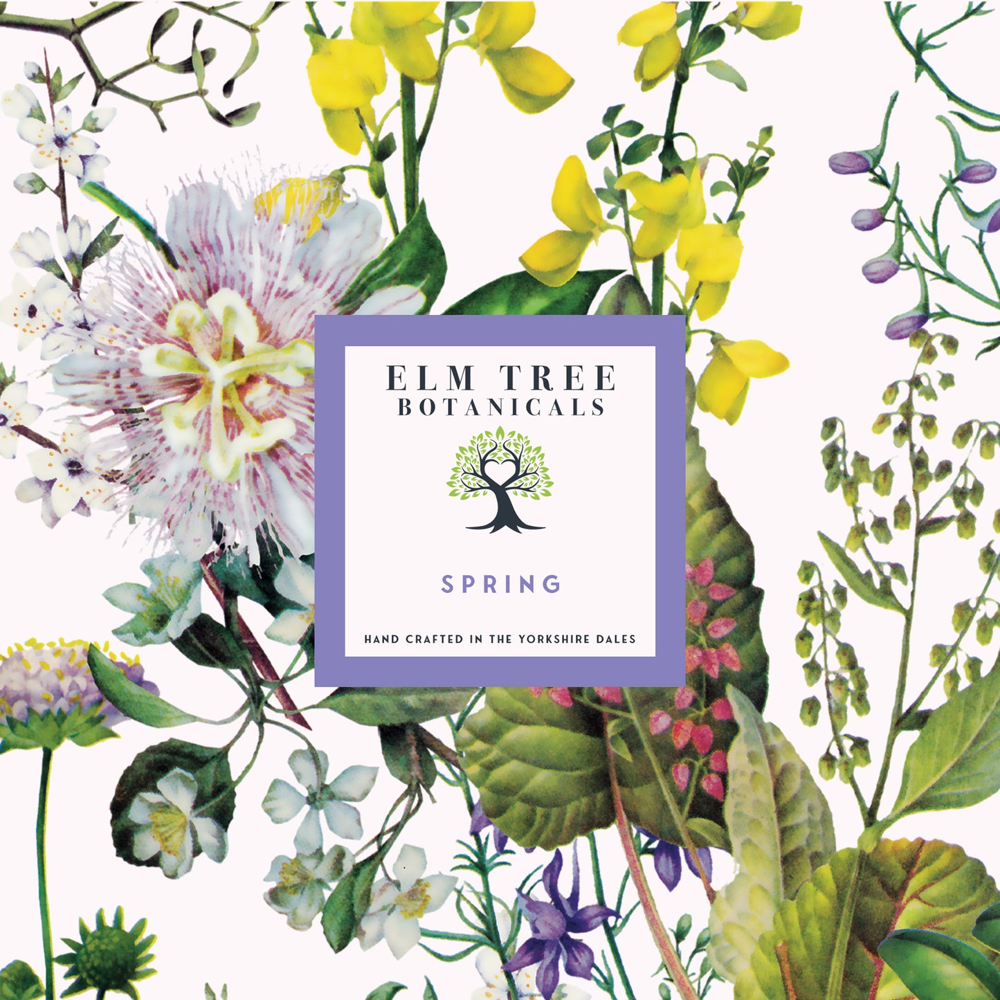 Spring Candle label