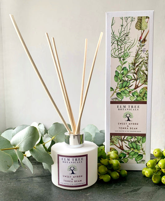 Sweet Myrrh & Tonka Bean Diffuser with box