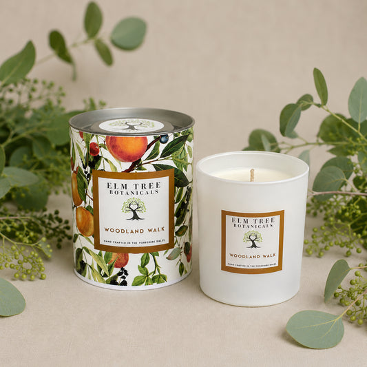 Woodland Walk Medium Candle with tin