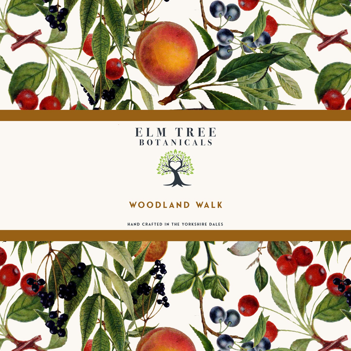 Woodland Walk Diffuser label