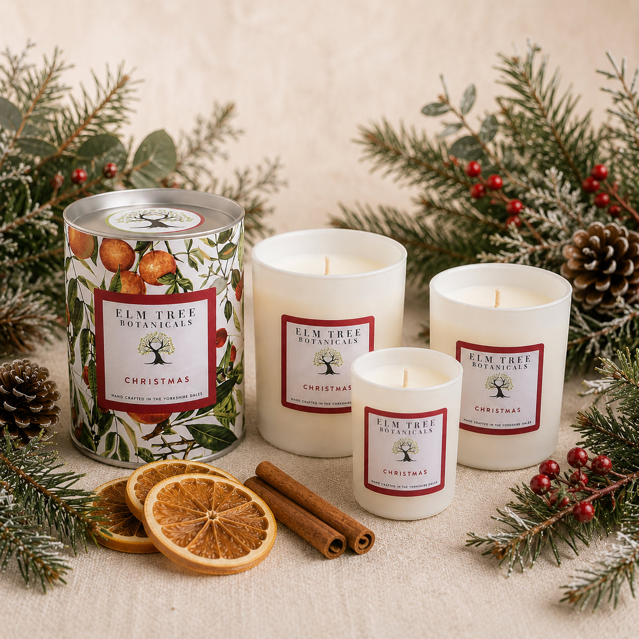 CHRISTMAS CANDLE