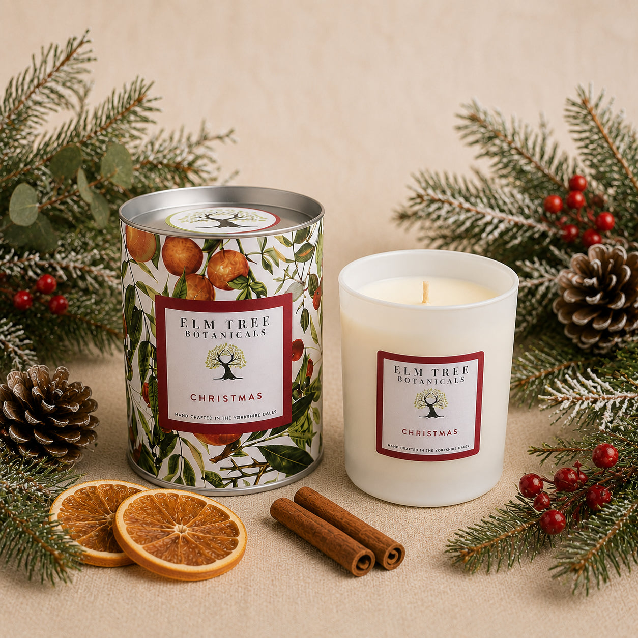 CHRISTMAS CANDLE