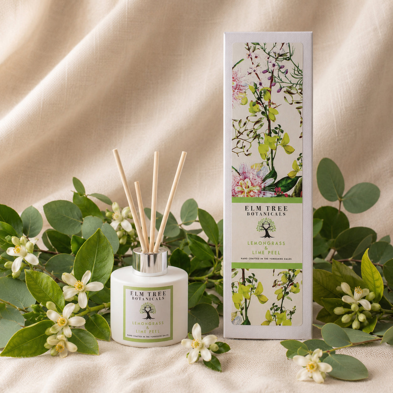 LEMONGRASS AND LIME PEEL DIFFUSER