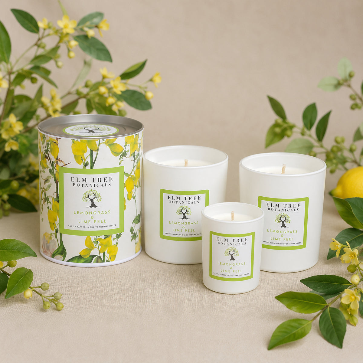 LEMONGRASS & LIME PEEL CANDLE