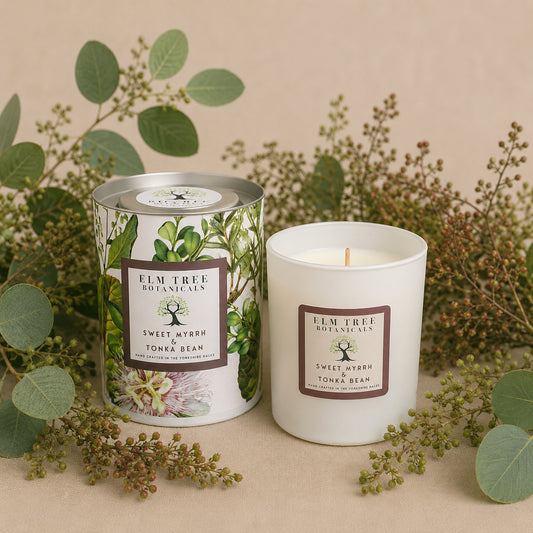 SWEET MYRRH & TONKA BEAN CANDLE