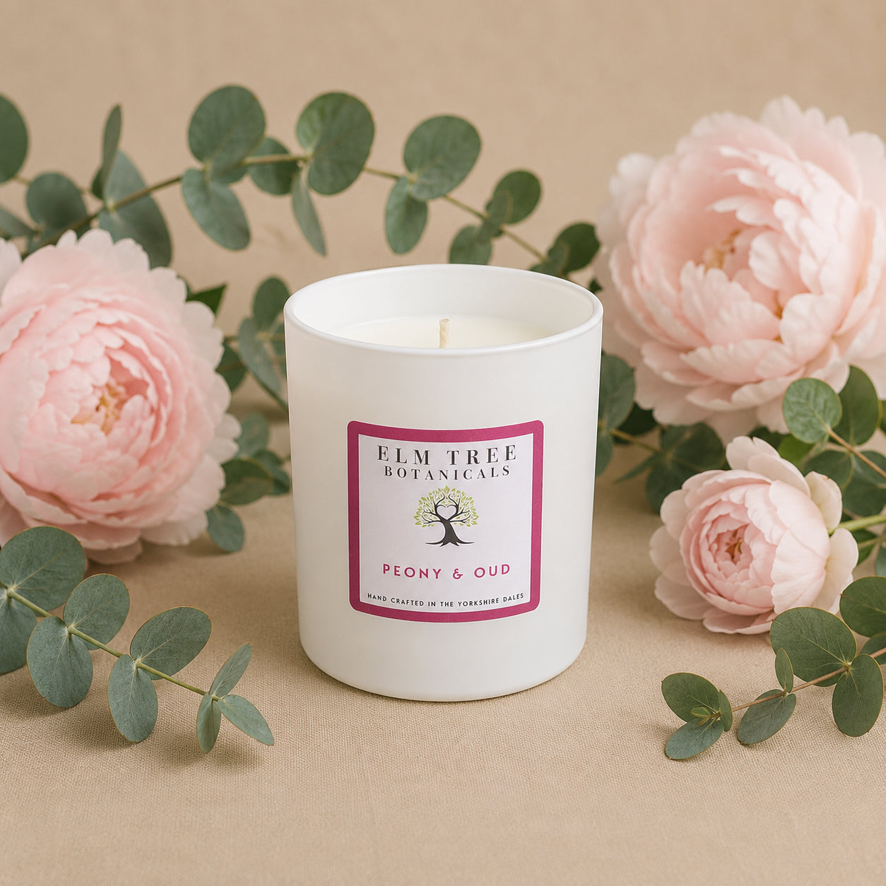 PEONY & OUD CANDLE
