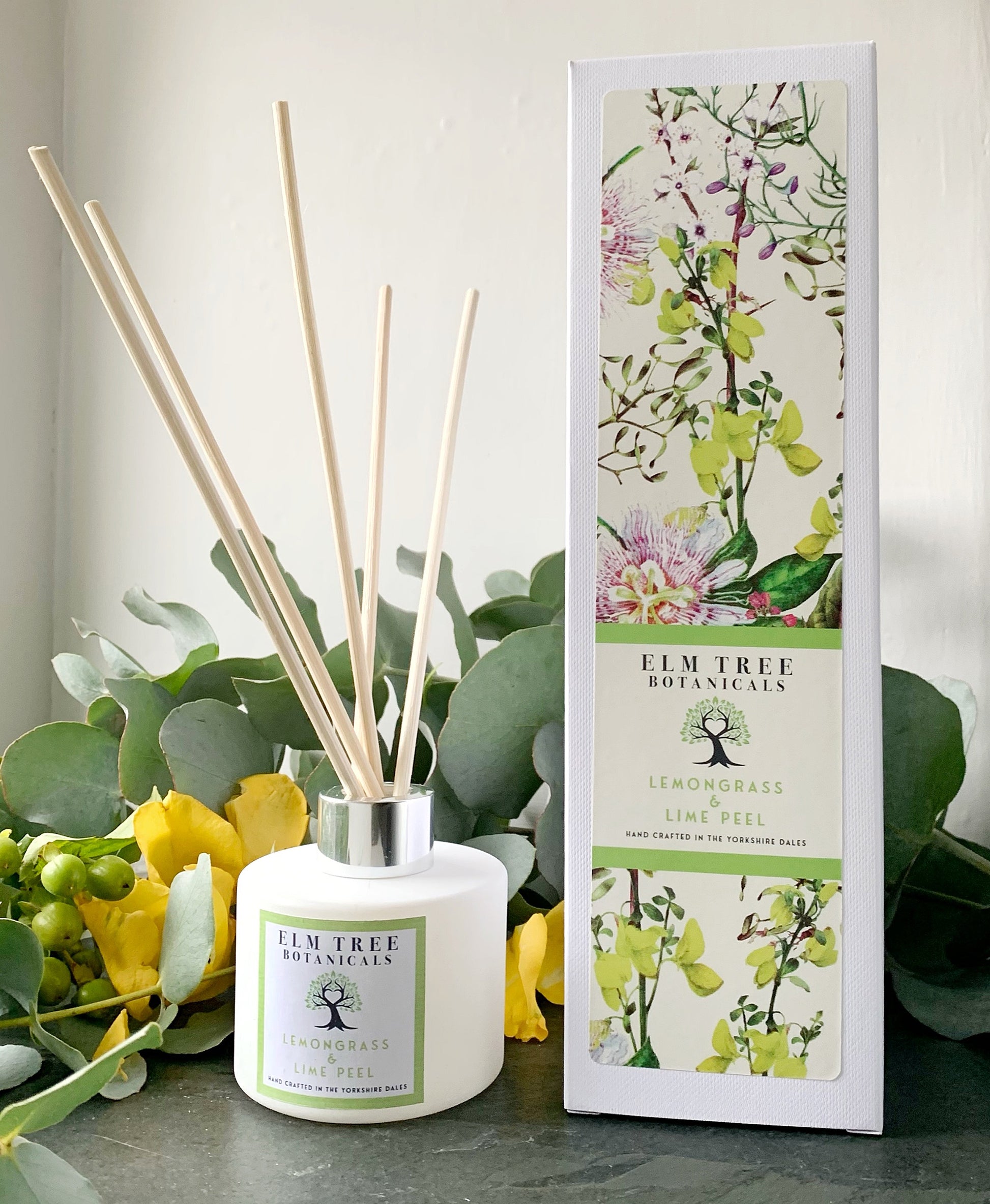 Lemongrass & Lime Peel Diffuser with box